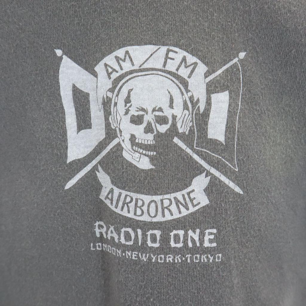 Neighborhood Made In Japan 7 Minutes Sleeve T-shirt 2 Gray Ron T Men's Used