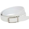 Golf Men's Free-Adjust Quilted Belt BTG24F (WH), Length: 115cm, Width: 35mm
