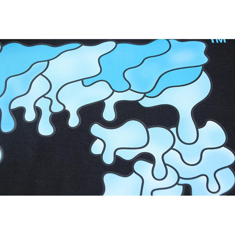 Off-White 2025 Sommer Neu OW Auflösender Pfeil Schmelzend Bedrucktes Kurzarm-T-Shirt für Männer und Frauen