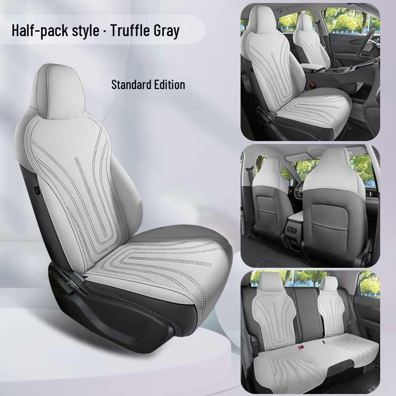 Star Wish 2625 Universal Perforated Leather Seat Cover - Full Coverage, Breathable, Four Seasons Use