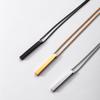 Simple Titanium Steel Necklace Ins Cold Style Column Versatile Hip Hop Geometric Square Pendant Long Style