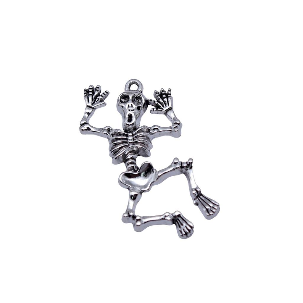 Halloween Pranks Charms Multi Color Alloy Pendants For Halloween Gothic Jewelry Accessories