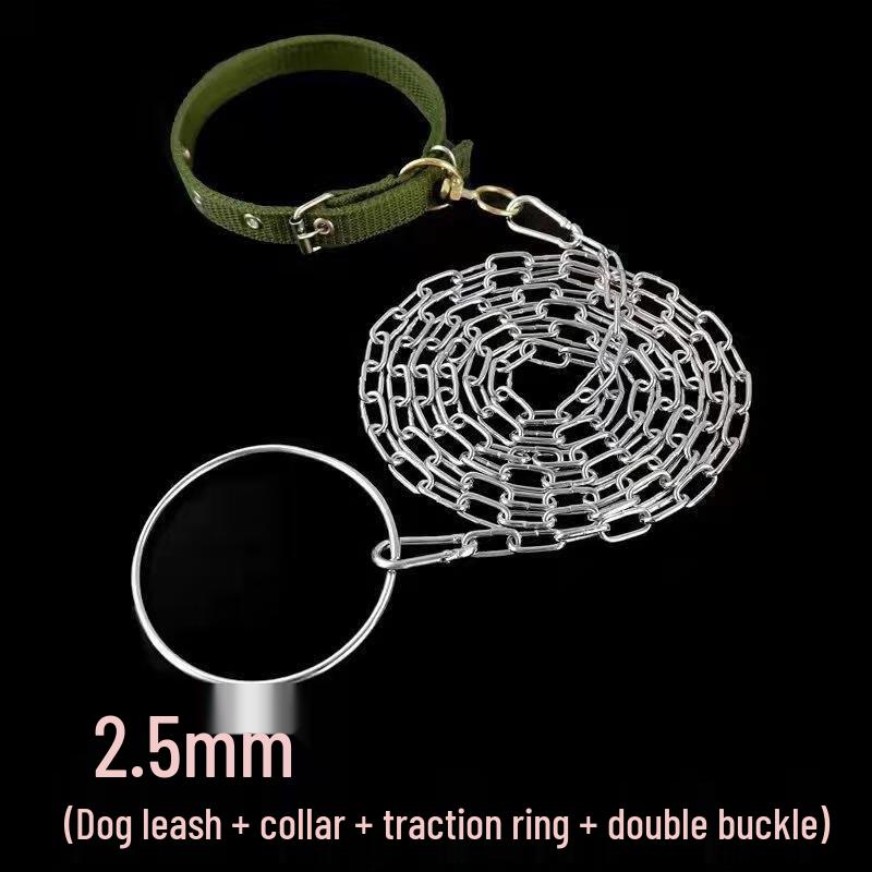 

SEE KEAN Pet Dog Leash and Collar Chain
