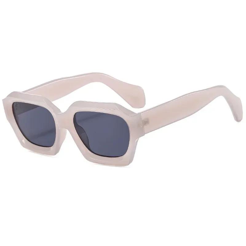 

New Square Sunglasses Women Men Cool Brand Designer Colorful Sun Glasses Female Male Plastic Frame Outdoor Eyewear other