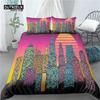 Home Living Luxury 3D City Print 2/3Pcs Comfortable Duvet Cover PillowCase Bedding Sets Queen and King EU/US/AU Size