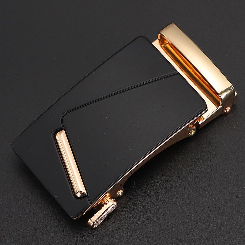 Accessoire de boucle de ceinture automatique en alliage 3,5 cm pour homme