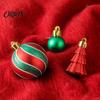 Durable Xmas Tree Ornaments 42PCS Christmas Ball Set, Seasonal Accents with Hanging Indoor Holiday Decor Strings, Shatterproof Plastic Decorations for