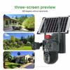 HD 360° Panoramic Solar-Powered Outdoor Camera with Low Energy Bullet and Dome Options