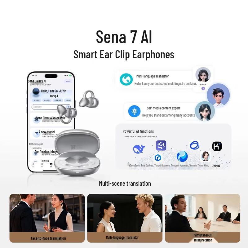 SANAG F30 Open-Ear Bluetooth Earbuds