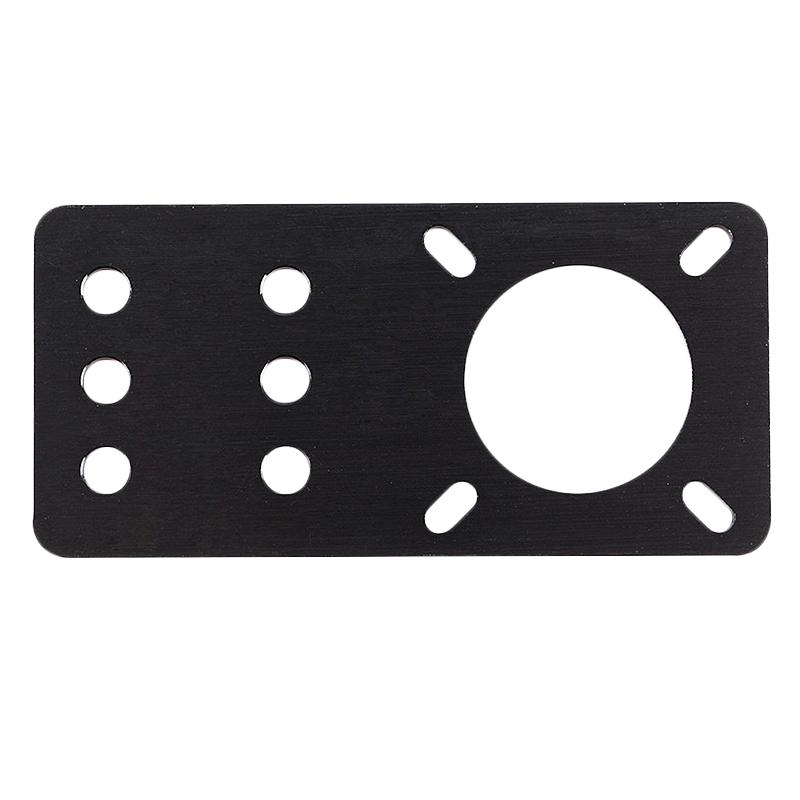 1Pcs Openbuilds Motor Mount Plate - NEMA 17  Stepper Motor Mounting Fixed Plate Aluminum Bracket 3D Printer Parts