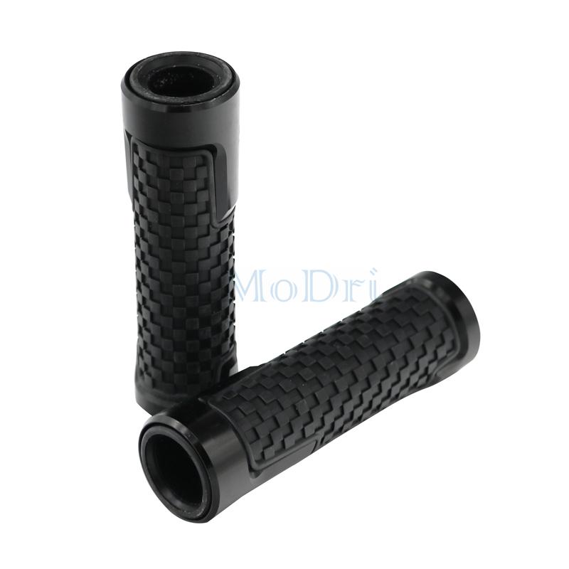 LMoDri Universal 7/8" 22MM Motorcycle Handlebar Grips Handle Bar Motorbike Handlebar Grips 6 Colors For