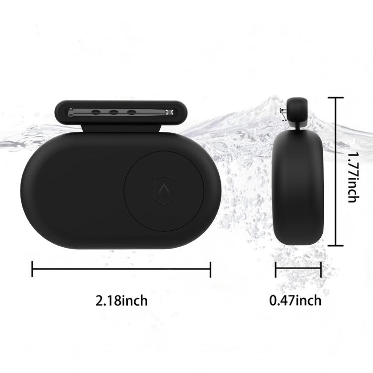 Waterproof Silicone Shockproof Protective Case With Metal Brooch Pin For Samsung Galaxy Smart Tag 2 Tracker
