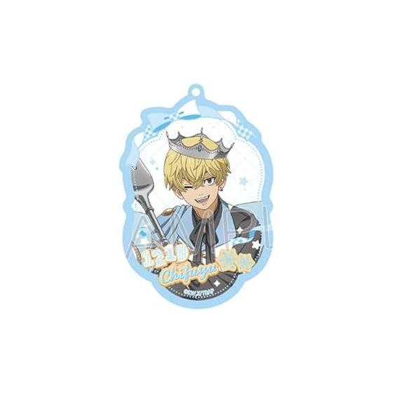 Tokyo Revengers Chifuyu Matsuno Acrylic Keychain - Hole Cake Ver. (Glitter)