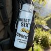 1PC Built In The Sixties Retro Slogan Print 750ml Color Plastic Sports Water Bottle Leakproof Flip Straw Lid Suitable for Sports Office Home Use