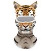 1pcs Animal Balaclava Motorcycle Motocross Ski Snowboard Hat 3D Cat Ski Balaclava Animal Face Covering Full Face Hood Masque
