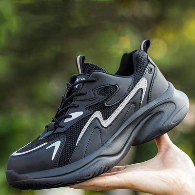 Męska moda oddychające buty robocze z noskiem stalowym buty ochronne projektanta ocieplane trampki buty ochronne pracownika bezpieczne obuwie