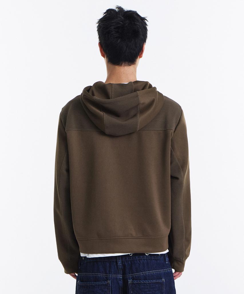 Kichul Backflip Hood Zip-Up (Brown)