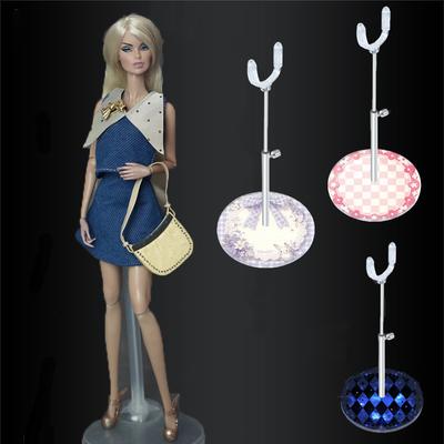 Doll Bjd Standing Bracket Adjustable 1/12 1/8 Ob11 Doll Display Rack Retractable Crotch Support Frame Model Holder Accessories