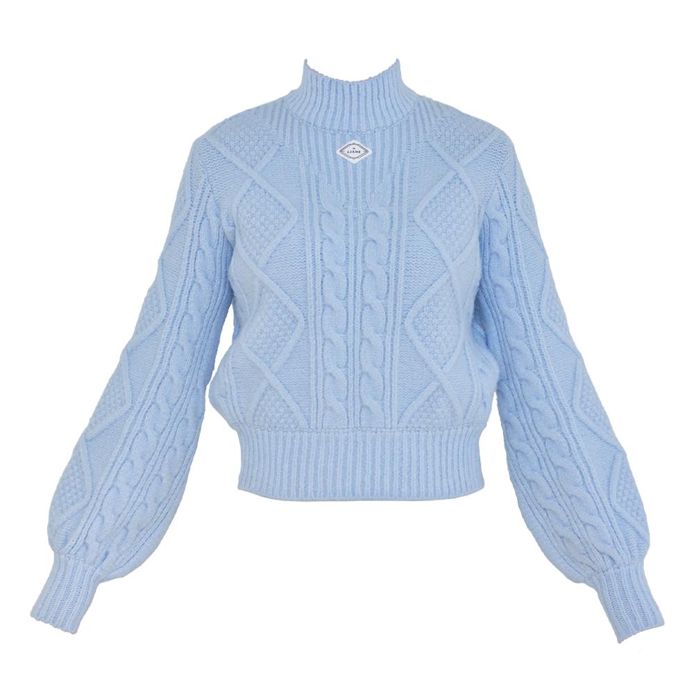J.JANE Balloon Sleeve Sweater (Blue)