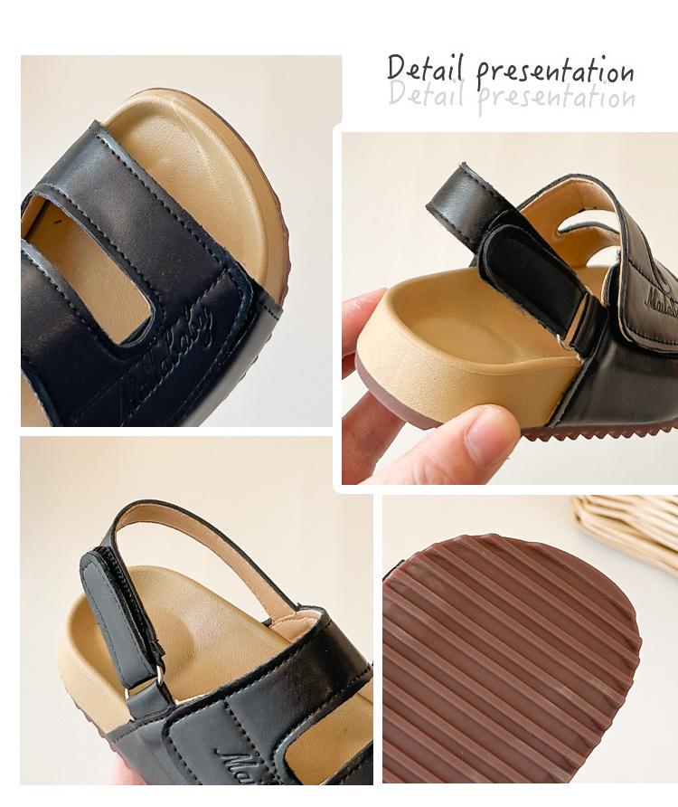 Sommer 2026: Vielseitige Klettverschluss-Sandalen für Mädchen – Neue lässige Strandschuhe von New Roman