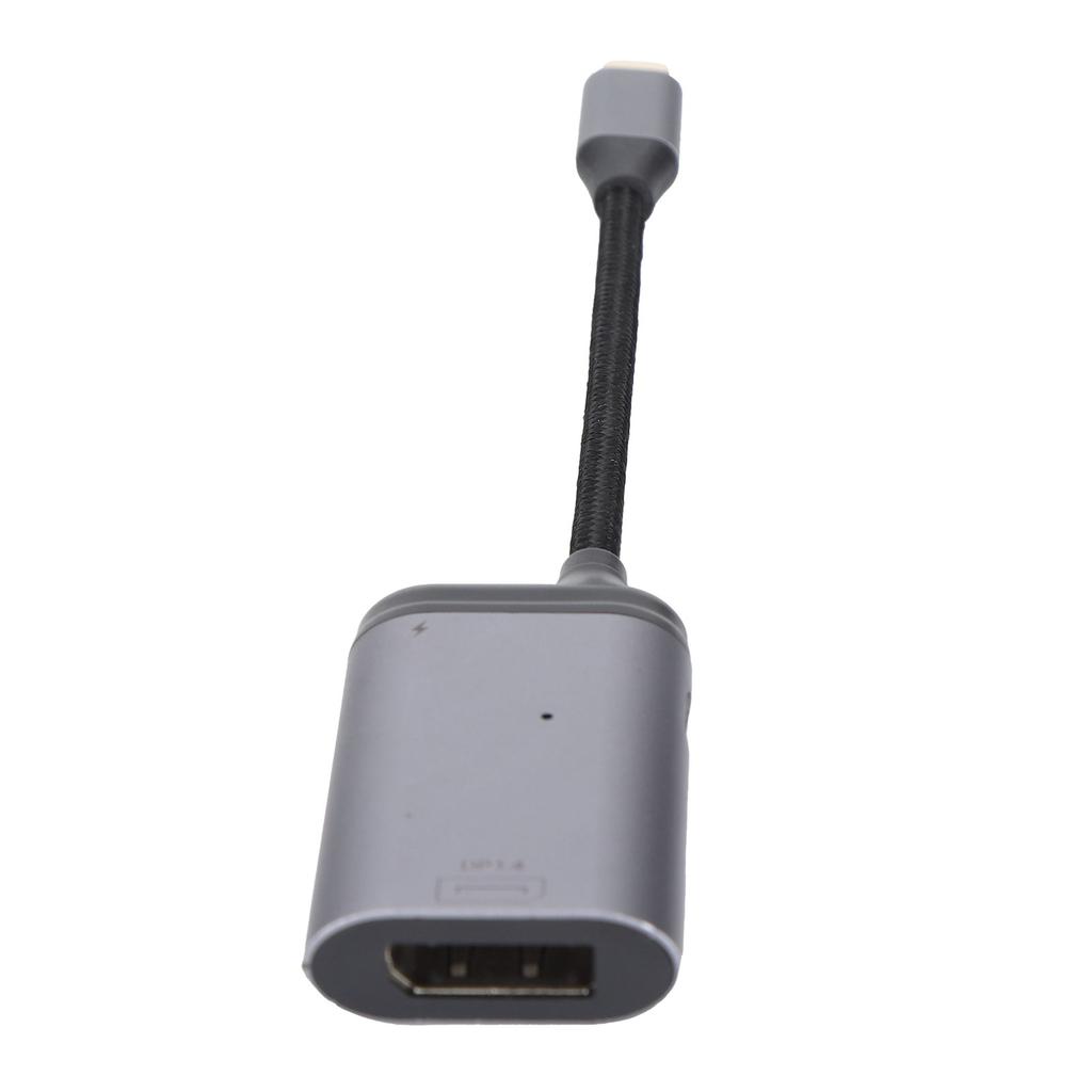 TypeC to DP Adapter TypeC Male to Large DP PD USB ShortLine 3 in 1 Cable Adapter Converter
