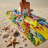 Pika And Friends In Spring Beach Towel, Super Soft Microfiber, Gift for Her/Him, Birthday, for Pool, Beach, Travel, Home Decor Fan gifts