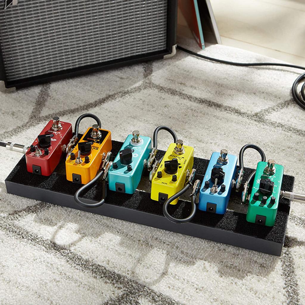 Professional Guitar Pedal Cables Space Saving Guitar Patch Cables Pedal Board Cable Wire Texture Perfect for Pedalboards