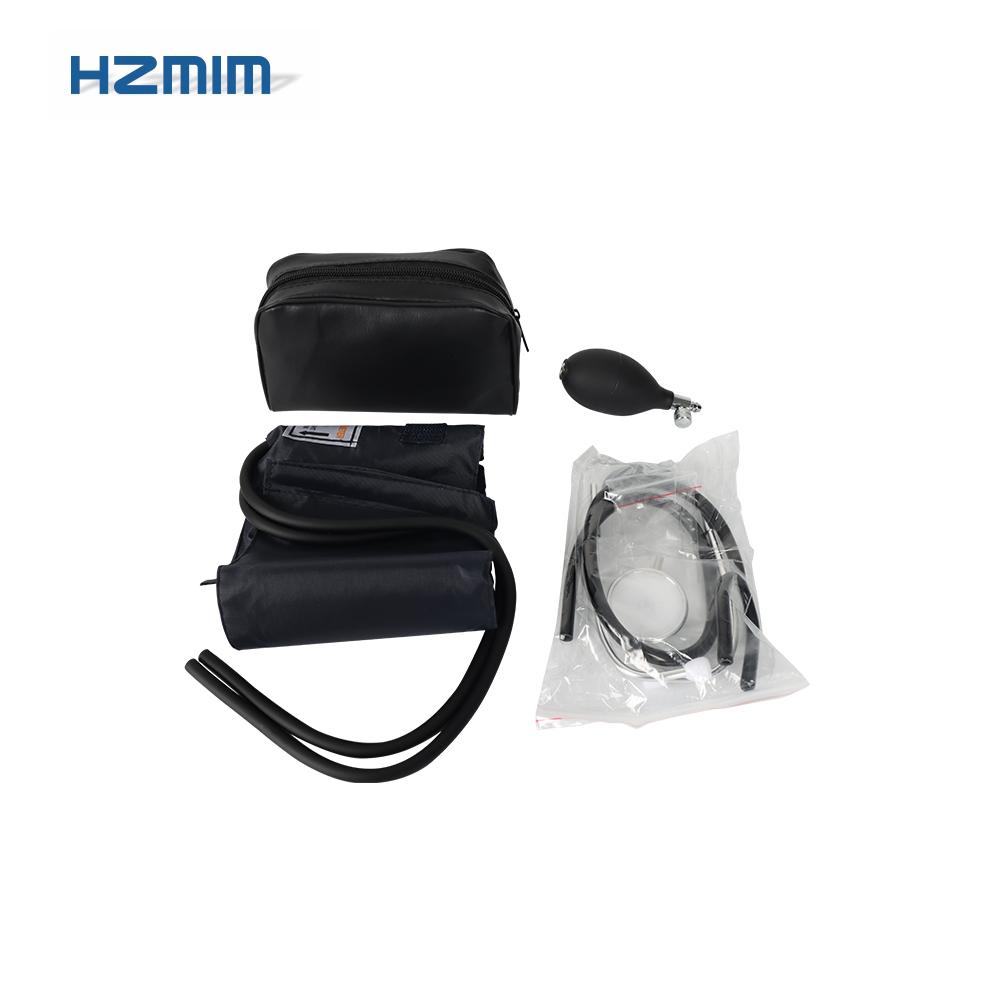 Blood Pressure Monitor Aneroid Sphygmomanomete and Single Head Stethoscope Case Bag Metal