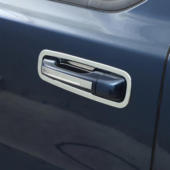 Fit For -2025 Dodge Ram 1500 8PCS ABS Chrome Door Handle Bowl Cover Trim
