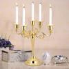 3/5 Arms European Candlestick Metal Zinc Zinc Alloy Candelabrum Wedding Decorations Candle Holder  Restaurant