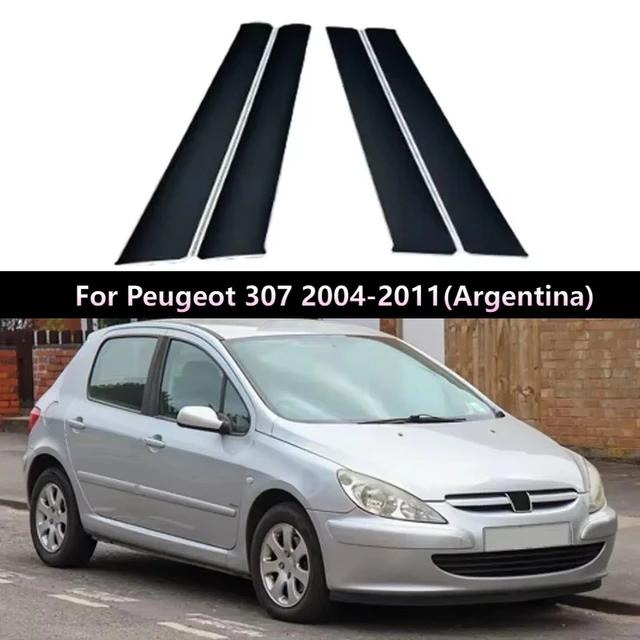 Dekorační lišty dveřních oken sloupků samolepky pro Peugeot 206 207 208 Citroen C2 301 307 308 2008 5008 2004-2023