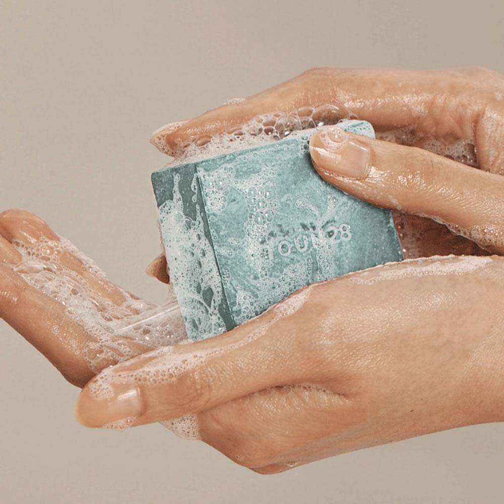 TOUN28 V1 Shampoo Bar Blau Biotin Kopfhautkühlung 100g