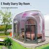 Outdoor Stargazing Bubble Tent: Mobile Sunroom & Courtyard Restaurant