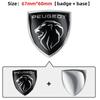 Car Sticker 3D Metal Badge Trunk Body Window Side Decoration for Peugeot 408 4008 308 3008 Rifter 5008 508 2008 208 301 RCZ 407 HGH3