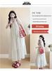 Maternity Summer Dress 2026: Simple, Fashionable Korean Loose Fit Plus Size with Embroidery