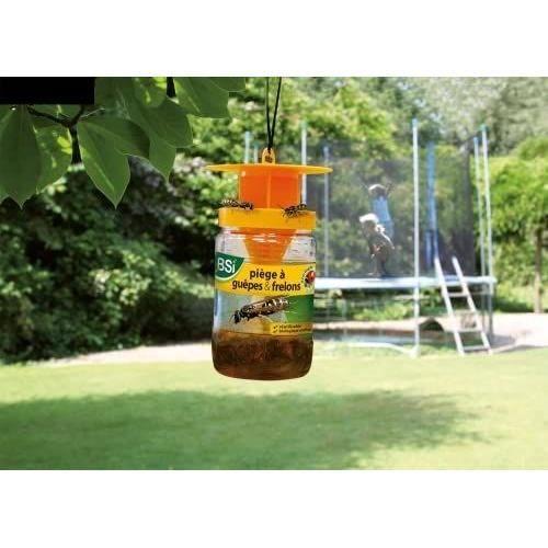 BSI - Powerful Wasp or Hornet Trap - Professional - Effective On Asian Hornets - Natural and Reusable