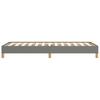 Vidaxl Bed Frame Without Mattress, Dark Gray, 90X200 Cm, Upholstered