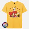 Fun Beagle Friends Graphic TShirt Adult Unisex Cute Tee S2XL Love Friendship