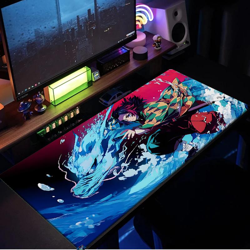 Butterfly Nezuko Fantasy Mouse Pad, Rubber Base, Mouse Pad for Gamers and Office Use, Gaming Desk , Easy To Clean Mat Christmas fan gifts