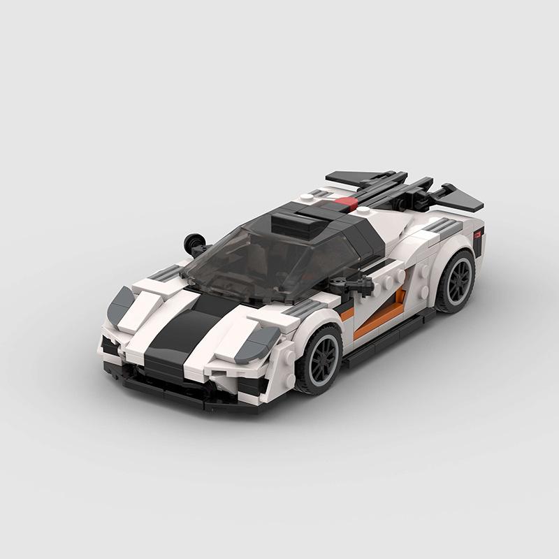 MOC Technical Car City Speed Vehicle Vetro Car Rally Building Blocks Bricks Ornament Creative Toys For Kids Adults Birthday Gift