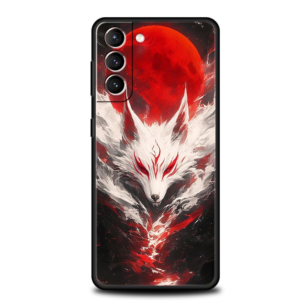 Red Fox Phone Case Cover for Samsung Galaxy S26 S25 S24 S23 S22 S20 S21 FE Ultra S25 Edge Plus 5G Soft TPU Shell Fundas Capa Bag