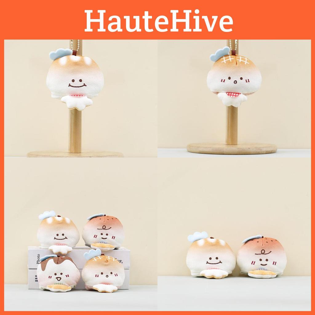 Cat Plush Smiling Keychain With Soft Pp Cotton Filling For Decoration Or Gift