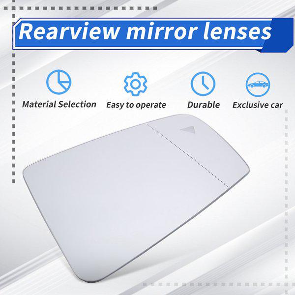 A2128101421 Beheizbares Außenspiegelglas Links für Mercedes C E S GLA GLK W204