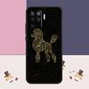 Poodle Dog Cartoon Case For Oppo A76 A96 A16 A60 A98 A58 A78 A18 A38 A80 A40 A77 A57 A17 A74 A54 A94 A15 A5 Pro