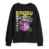 Star Wars The Mandalorian Kinder Grogu Macaron Neon Sweatshirt