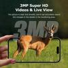 4G solární maskovací kamera: 3MP HD Černá Světla, Plná Barva, Vzdálené Venkovní Monitorování a Nahrávání pro Lov