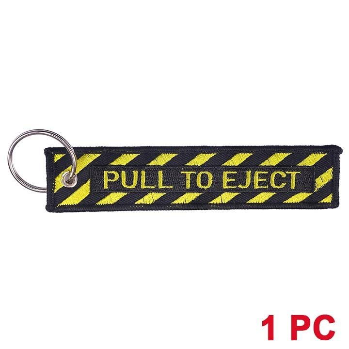 Embroidery Keychain Motorcycle Car Key Holder Tag Gift Metal Ring Pull to Eject Embroidery Keychain Motorcycle Car Key Holder Tag Gift Metal Ring Pull to Eject