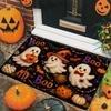 Household Indoor Entryway Practical Home Decoration Non Slip Front Porch Doormat Spooky Halloween Holiday Art