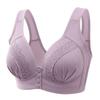 Push Up Bra Front Clouse Bras For Women Wire Free Brassiere Sexy Bralette Mother Underwear Intimate Lingerie