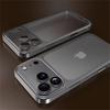 Luxury Original Matte Clear Frosted Phone Case For iPhone 17 Air 16 15 14 13 12 11 Pro Max Air Lens Protection Shockproof Back Cover
